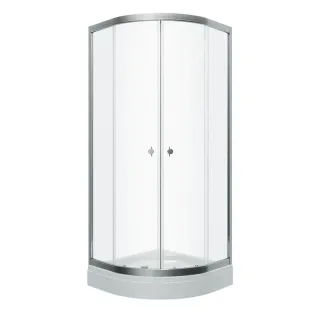 Душевой уголок Triton Альфа Щ0000049615 100x100 см профиль хром стекло прозрачное
