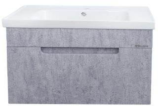 Тумба под раковину Bellezza Грейс 90см скала серая 00000011191