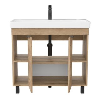 Тумба под раковину напольная Onika Легран 109031 90 см дуб галифакс