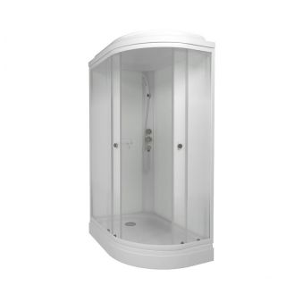 Душевая кабина Triton Коралл-Лайт Щ0000068945 левая 120x80 см профиль белый стекло градиент