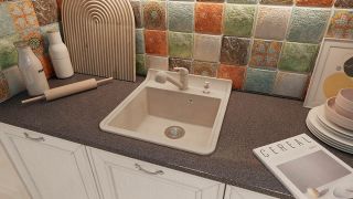 Кухонная мойка Florentina Сицилия серый шёлк