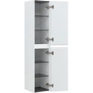 Пенал Aquanet Альтера 337158 34 см белый матовый