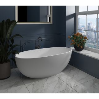 Ванна из искусственного камня Azario CHARTERS CHA18093S свободностоящая 1800х930х560