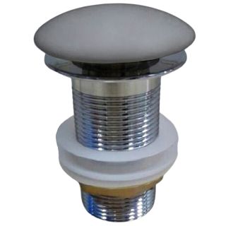 Донный клапан Vincea DBS-216MG с керамической серой крышкой без перелива