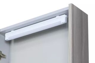 Зеркальный шкаф Акватон Сильва 50см дуб фьорд 1A215502SIW6L