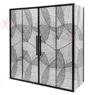 Душевой уголок AvaCan FB2 170-190 + SB100 чёрный