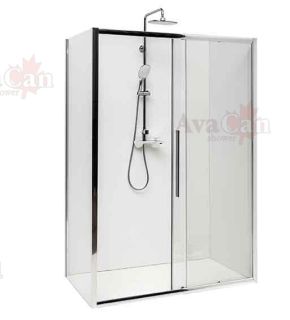 Душевой уголок AvaCan FС 140-160 + SС90 хром