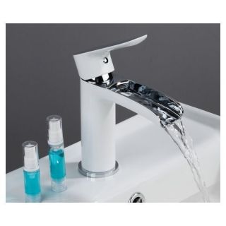 Смеситель для раковины Gappo G1048-8 белый/хром