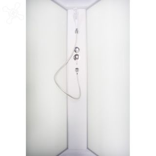 Душевая кабина Deto L 920 R N без крыши 120х80х200 см