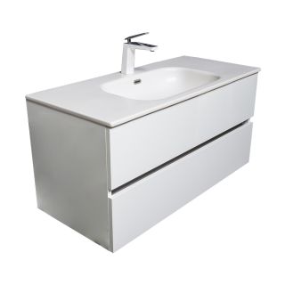 Тумба под раковину Armadi Art Vallessi 80см белый 837-080-W