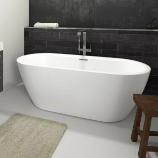 Акриловая ванна Riho Inspire Velvet B085001105 180х80см белый матовый