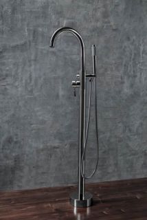 Напольный смеситель для ванны NT Bagno Polo NT1002 хром