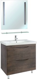 Тумба под раковину Bellezza Санриса 100см орех 00000007822