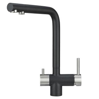 Смеситель Granula для кухни GR-2305 черный