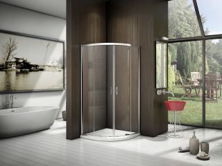 душевой уголок Good Door Neo R-80-С-CH