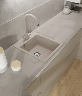 Мойка кухонная GranFest URBAN 242 серый