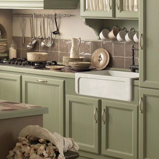 Кухонная мойка Kerasan Hannah Yorkshire 91 542201 Белая