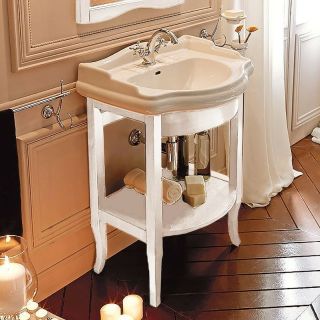 Тумба под раковину Kerasan Retro 735030 напольная белая