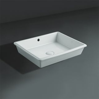 Раковина SIMAS Top E Lavabi D'Arredo S53 bi белая 53.5 см