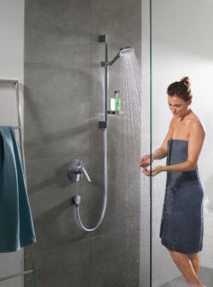 Душевой гарнитур Hansgrohe Crometta Vario 26553400 штанга 650 мм