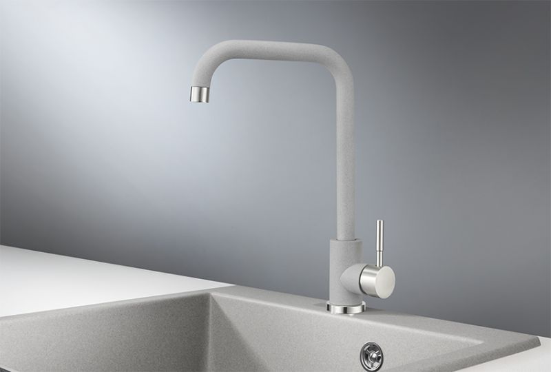 Смеситель для кухни Granula Standart ST-4033, БАЗАЛЬТ