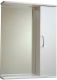 Зеркальный шкаф СанТа Прима 101100 50см белый
