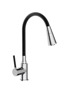 Смеситель для кухни Frap F4044 черный