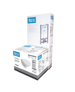 Комплект Roca Mateo 893100010 унитаз + инсталляция + клавиша + сиденье