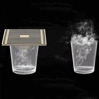 Душевой трап Gappo G81004-4 бронза