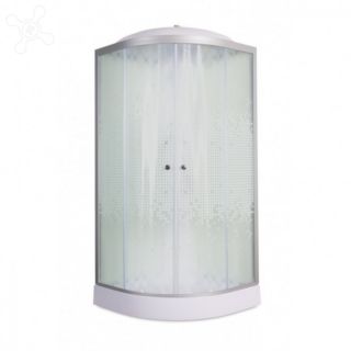 Душевая кабина Deto L 908 с гидромассажем  80х80х215 см