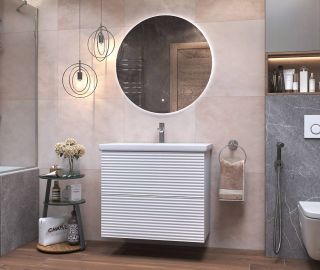 Тумба под раковину напольная Vigo Otti tn.OTT.COM.70.2Y 70 см белый