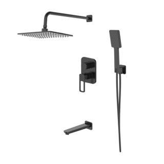 Душевой комплект IDDIS Slide SLIBL03i68 чёрный матовый