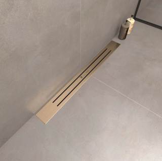 Душевой лоток Boheme Premium Trendy 983-80-MG 80см золото матовое