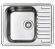 Кухонная мойка IDDIS Strit STR58SDi77S с сифоном 58см сталь