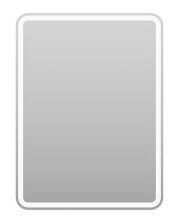 Зеркало с подсветкой Misty 3 Неон 60см с сенсором на корпусе белый