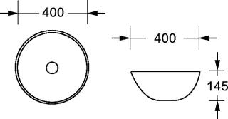 Раковина Milleau Glace MU3301B-GW белый