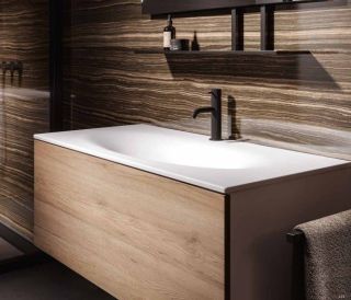 Раковина Kerasan Shape 548001*1 белая 122 см