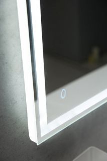 Зеркало BelBagno с LED-подсветкой и сенсорным управлением SPC-GRT-800-800-LED-TCH