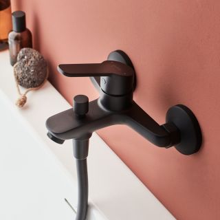 Смеситель для ванны Jacob Delafon Aime чёрный E29871-BL