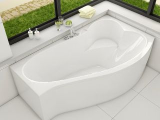 Акриловая ванна Relisan Isabella 170х90 R Гл000010530 без гидромассажа