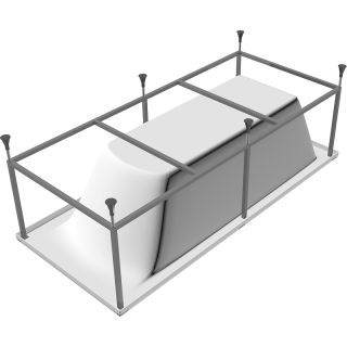 Акриловая ванна Vayer Boomerang 180x80 L Гл000010188 без гидромассажа