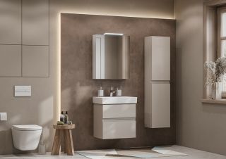 Тумба под раковину Roca Oleta 857639515 56.4 см капучино