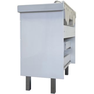 Тумба с раковиной Comforty Никосия 00-00011162 80 см белый