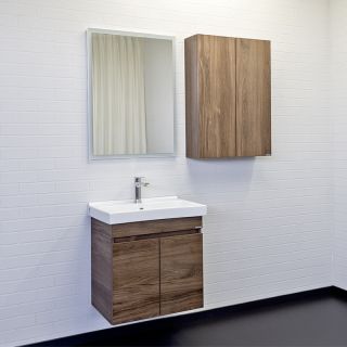 Шкаф Comforty Осло 00-00011150 Дуб темно-коричневый 60 см