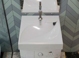 Раковина над стиральной машиной Madera List 60см белый 4627173210553