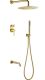 Душевая система Boheme Uno 464-2-G золото