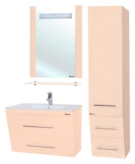 Зеркало с подсветкой Bellezza Берта 75см бежевый 00000001042