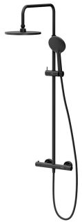 Душевая стойка с термостатом Damixa Option чёрный матовый DX218091300