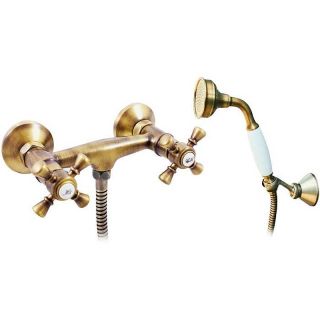 Смеситель для душа Rav Slezak Morava Retro MK380.5/2SM бронза
