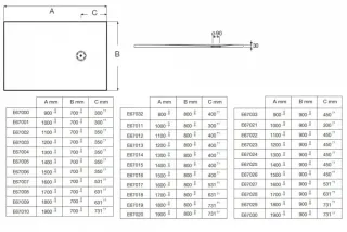 Душевой поддон Jacob Delafon Singulier E67015-SHM 140x80 см белый